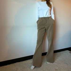 & Other Stories Flared Drawstring Joggers